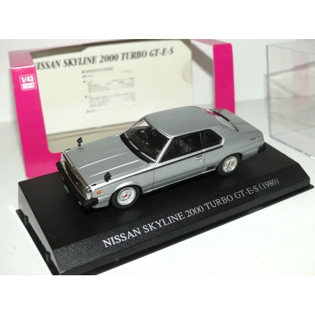 NISSAN SKYLINE 2000 TURBO GT-E.S 1980 Gris DISM 1:43