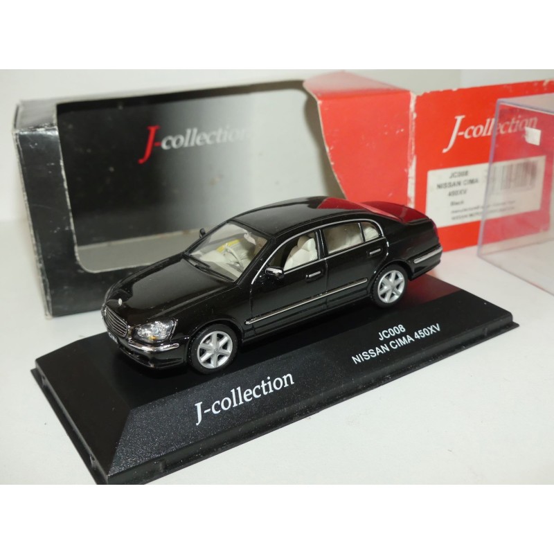 NISSAN CIMA 450XV Noir J-COLLECTION JC008 1:43