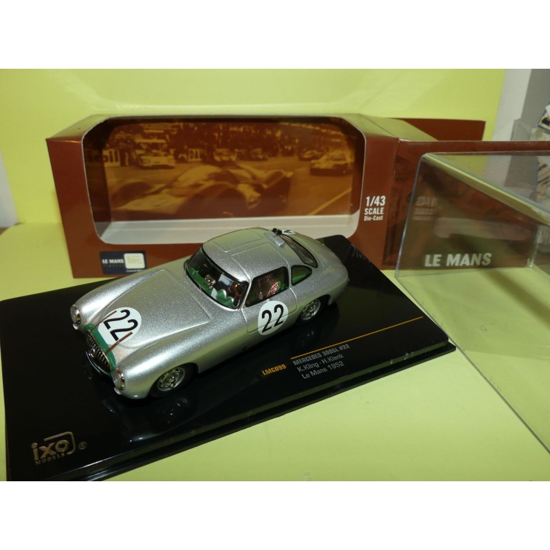 MERCEDES 300 SL NÂ°22 LE MANS 1952 IXO LMC099 1:43 Abd