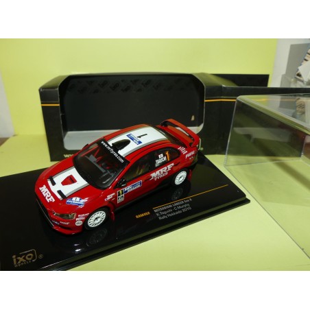 MITSUBISHI LANCER EVO X RALLYE HOKKAIDO 2010 TAGUCHII IXO RAM452 1:43