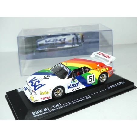 BMW M1 NÂ°51 LE MANS 1981 ALTAYA 1:43 16Ã¨me