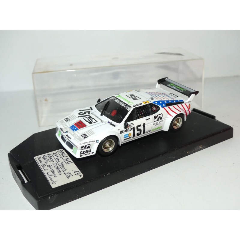 BMW M1 N°151 LE MANS 1985 QUARTZO 3049 1:43