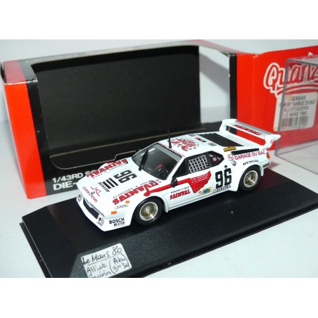 BMW M1 N°96 LE MANS 1980 QUARTZO 3042 1:43
