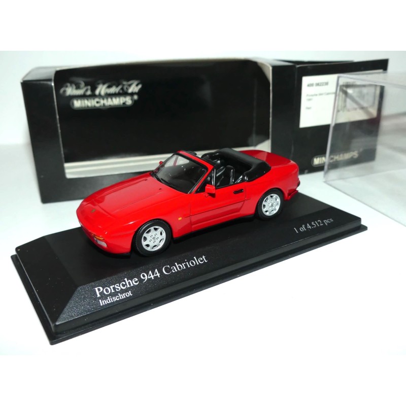 PORSCHE 944 CABRIOLET Rouge MINICHAMPS 1:43