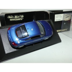 AUDI TT 8N Phase 2 avec petit aileron Bleu MINICHAMPS 1:43 imperfection