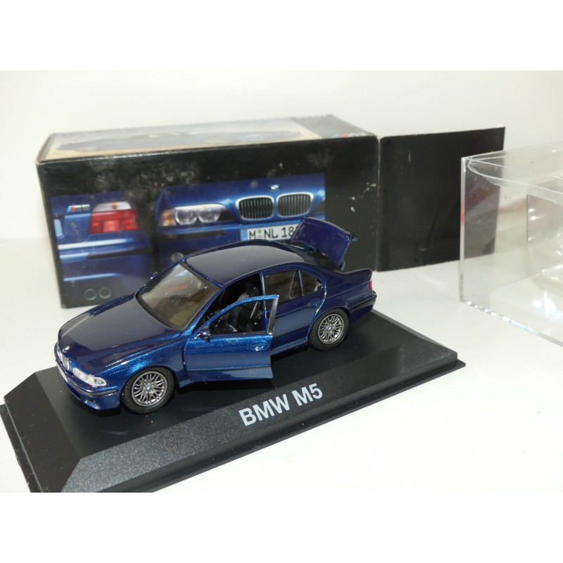 BMW M5 E39 Bleu SCHABAK 1:43