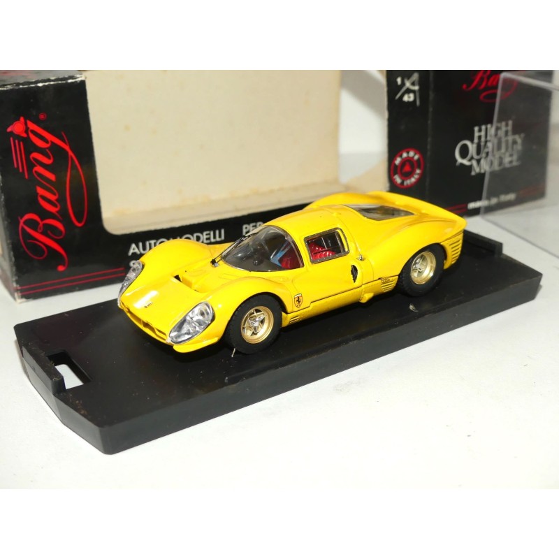 FERRARI 412 P Prova Jaune BANG 7103 1:43