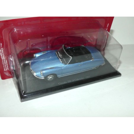 CITROEN DS 19 CABRILET 1961 Bleu UNIVERSAL HOBBIES 1:43 blister