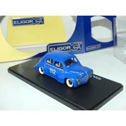 RENAULT 4CV EQUIPE MAEGHT n°112 ELIGOR 1:43 Résine