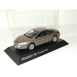 PEUGEOT 407 COUPE 2005 Champagne NOREV 1:43 blister