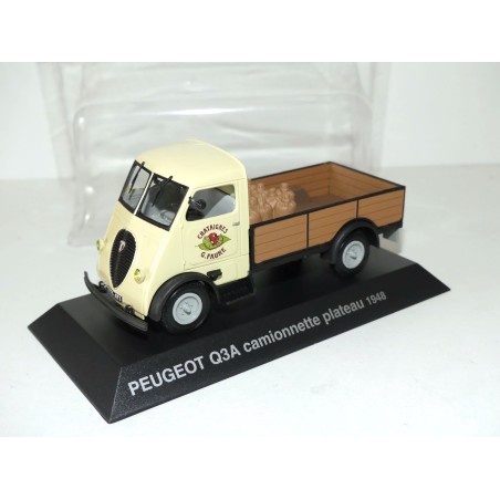 PEUGEOT Q3A CAMIONNETTE PLATEAU 1948 NOREV 1:43 blister