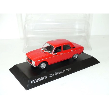 PEUGEOT 304 BERLINE 1979 Rouge OrangÃ© NOREV 1:43 blister