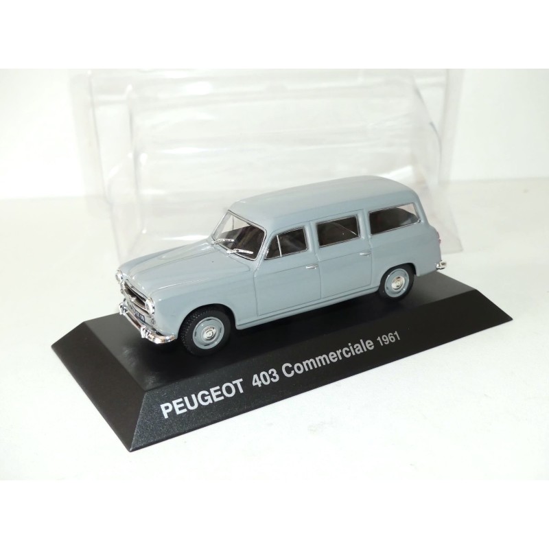 PEUGEOT 403 COMMERCIALE break Gris 1961 NOREV 1:43 blister