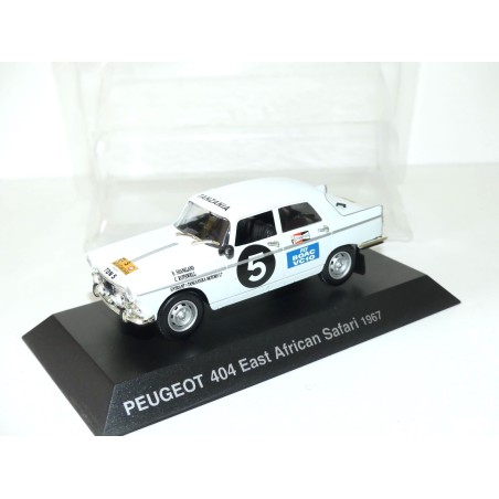 PEUGEOT 404 RALLYE AFRICAIN 1967 NOREV 1:43 blister
