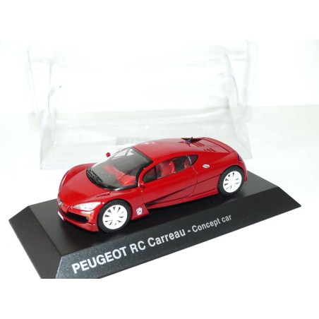 PEUGEOT RC CARREAU CONCEPT CAR Rouge NOREV 1:43 blister