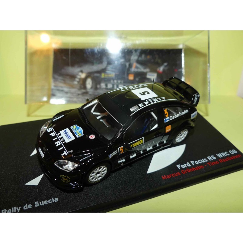 FORD FOCUS WRC 08 NÂ°5 RALLYE DE SUEDE 2010 M. GRONHOLM ALTAYA 1:43 dÃ©faut