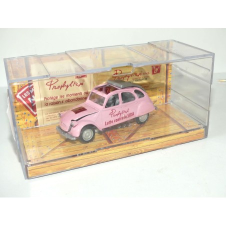 CITROEN 2CV PROPHYLTEX Lutte Contre Le SIDA NOREV 1:43