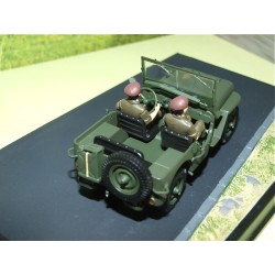JEEP WILLYS Manoeuvre militaire ALTAYA N7 Route Bleu 1:43