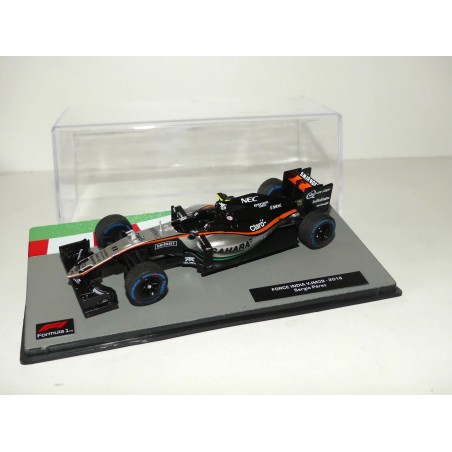 FORCE INDIA VJM09 GP 2016 S. PEREZ PANINI EDITION 1:43