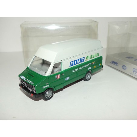 CAMION FIAT IVECO UNIC DAILY 40.8 ALITALIA ASSISTANCE RALLYE OLD CAR 1:43