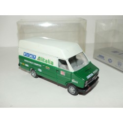 CAMION FIAT IVECO UNIC DAILY 40.8 ALITALIA ASSISTANCE RALLYE OLD CAR 1:43