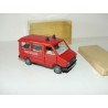 CAMION FIAT IVECO UNIC MINIBUS POMPIERS FIRE BRIGADE OLD CAR 1:43