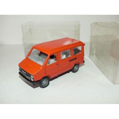 CAMION FIAT IVECO UNIC MINIBUS Orange COMBI OLD CAR 1:43
