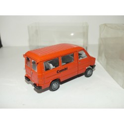 CAMION FIAT IVECO UNIC MINIBUS Orange COMBI OLD CAR 1:43