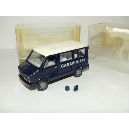 CAMION FIAT IVECO UNIC MINIBUS CARABINIERI POLICE OLD CAR 1:43 imperfection