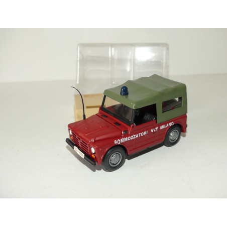 FIAT CAMPAGNOLA BACHÉ VVF MILANO OLD CAR 1:43