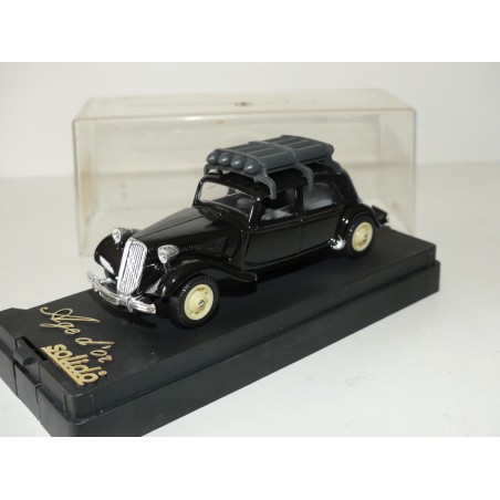 CITROEN TRACTION 15CV GAZ Noir SOLIDO 1:43
