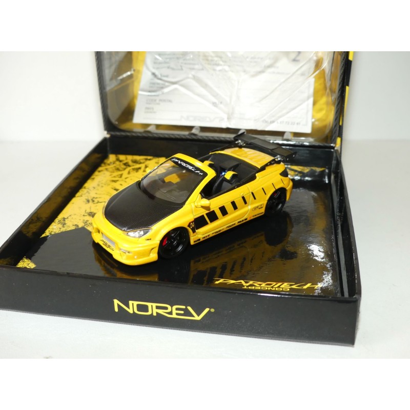 PEUGEOT 206 CC PAROTECH STREET STROBE NOREV 1:43