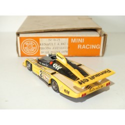 RENAULT ALPINE A442 N°2 LE MANS 1978 KIT MINI RACING 1:43 1er
