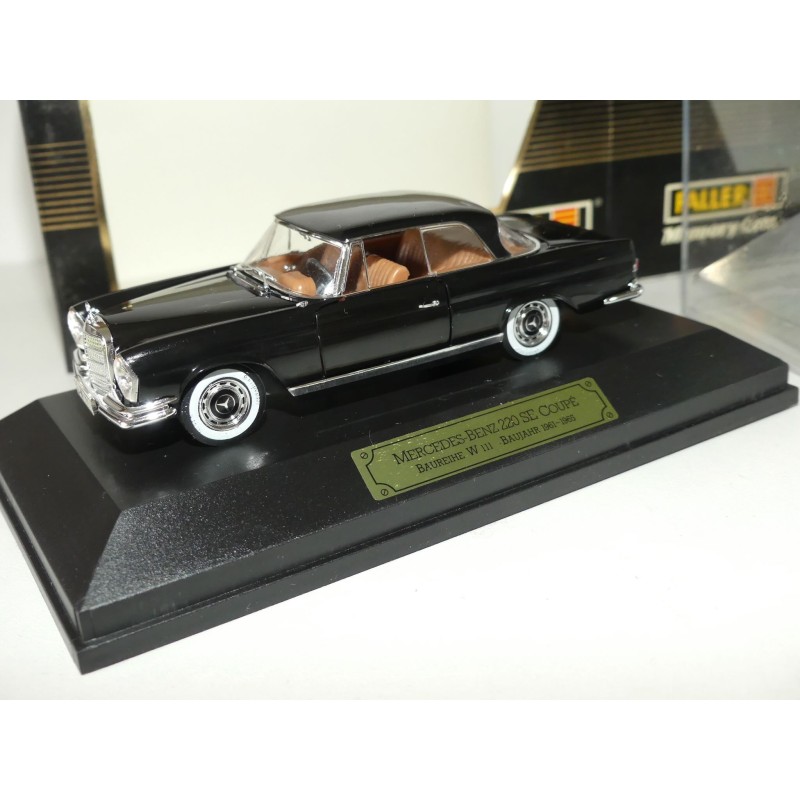 MERCEDES 220 SE COUPE W111 1961-1965 Noir FALLER 1:43