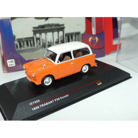 TRABANT P50 KOMBI Orange IXO IST008 1:43