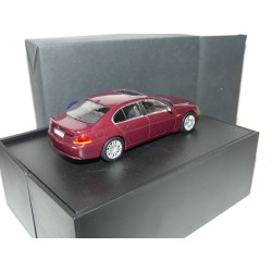 BMW SERIE 7 E65 Bordeaux MINICHMAPS 1:43