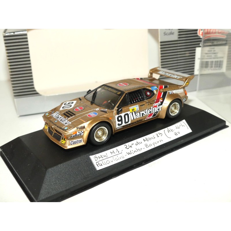 BMW M1 N°90 LE MANS 1983 QUARTZO 3045 1:43