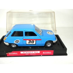 RENAULT 5 N°30 Bleu NACORAL 1:24 1:25