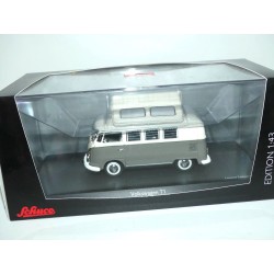 VW COMBI T1 CAMPING CAR Gris et Beige SCHUCO 1:43