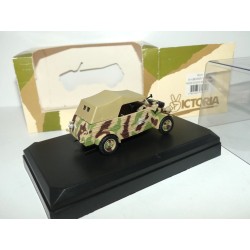VW KUBELWAGEN Type 82 1944 PANZER DIVISION W/CAMOUFLAGE MILITAIRE VICTORIA R031 1:43