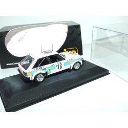 TALBOT SUNBEAM NÂ°16 RALLYE MONTE CARLO 1981 G. FREQUELIN IXO RAC037 1:43 ArrivÃ©e 2Ã¨me