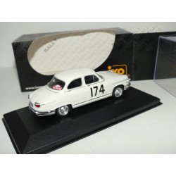 PANHARD PL17 N°174 RALLYE MONTE CARLO 1961 IXO RAC082 1:43 1er