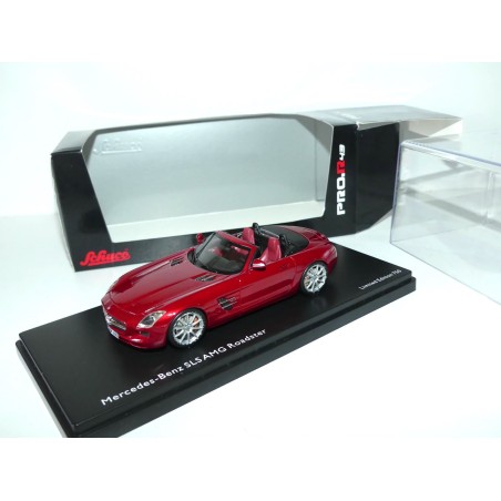 MERCEDES SLS AMG ROADSTER Rouge SCHUCO PRO.R43 1:43