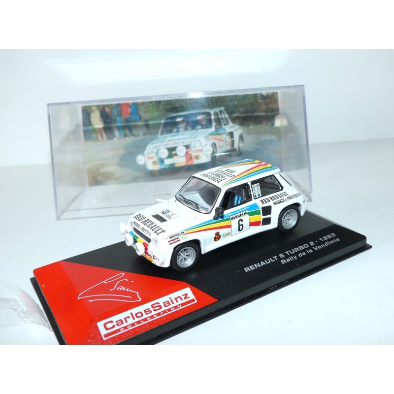 RENAULT 5 TURBO 2 RALLYE DE LA VENDIMIA 1983 SAINZ ALTAYA 1:43