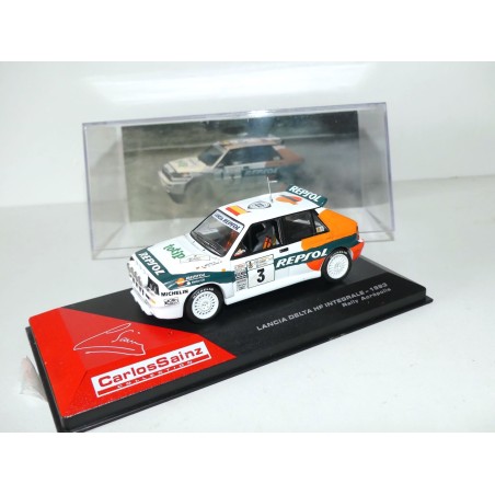 LANCIA DELTA HF INTEGRAL RALLYE D'ACROPOLE 1993 SAINZ ALTAYA 1:43 2ème