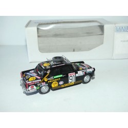 PEUGEOT 404 N°91 RALLYE A DAKAR 1980 MINIROUTE 1:43