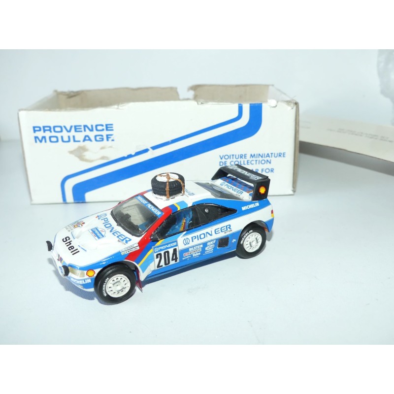 PEUGEOT 405 T16 N°204 RALLYE A DAKAR 1988 A. VATANEN PROVENCE MOULAGE 1:43