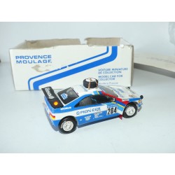 PEUGEOT 405 T16 N°204 RALLYE A DAKAR 1988 A. VATANEN PROVENCE MOULAGE 1:43