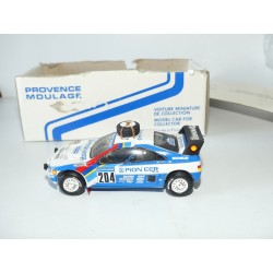 PEUGEOT 405 T16 N°204 RALLYE A DAKAR 1988 A. VATANEN PROVENCE MOULAGE 1:43