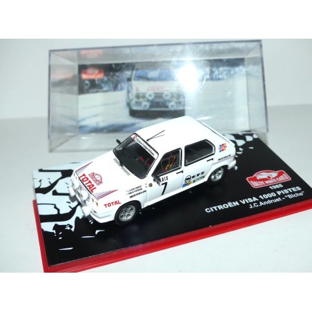 CITROEN VISA 1000 PISTES RALLYE MONTE CARLO 1985 ANDRUET ALTAYA 1:43